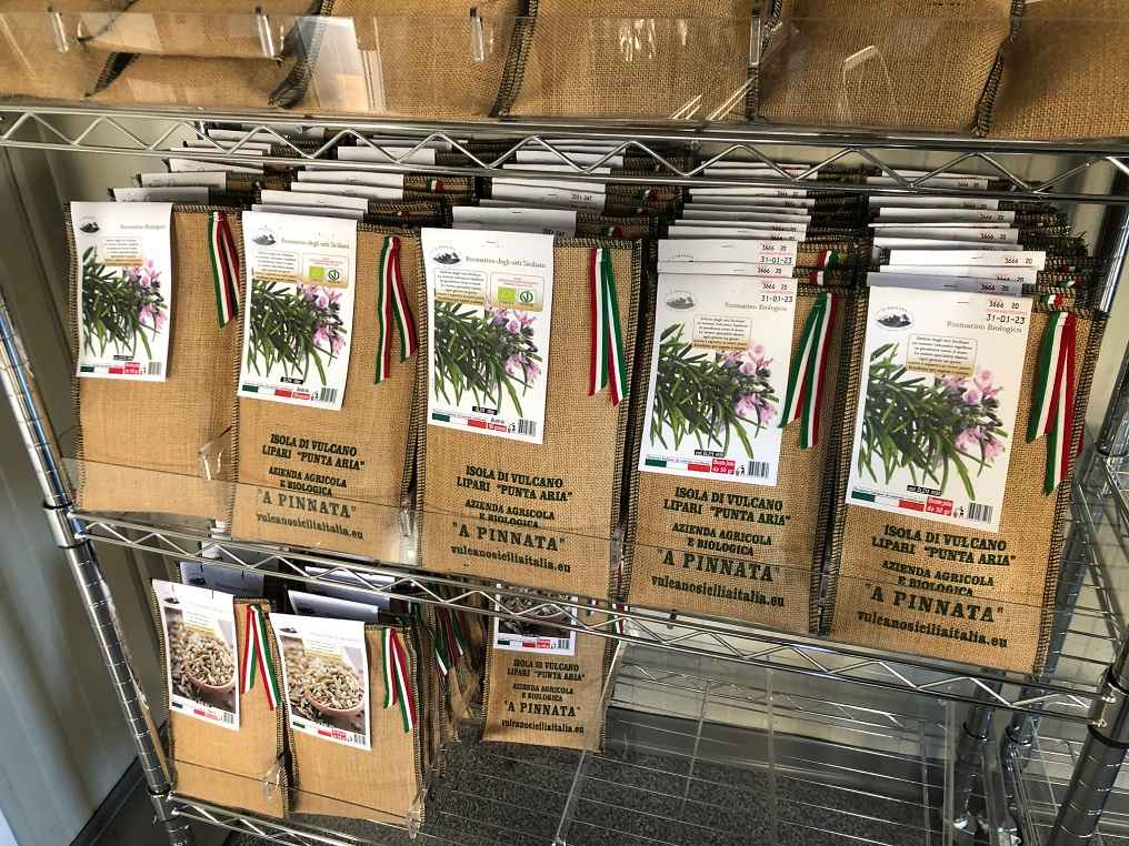 carrello espositore prodotti A'Pinnata